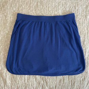DENIM & CO. Active French Terry Pull-On Skort 1x Plus